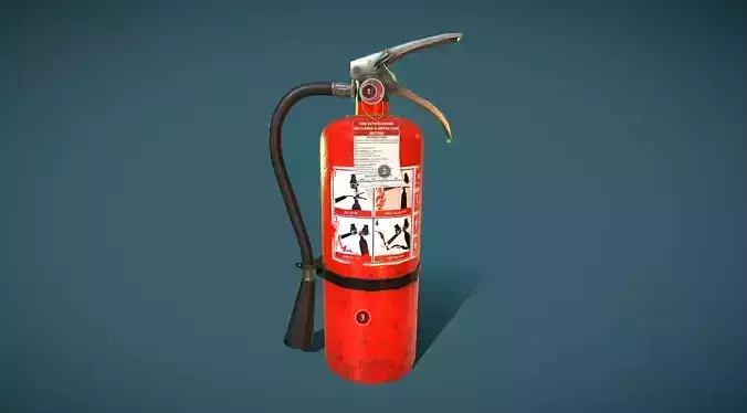  Fire Extinguisher game ready