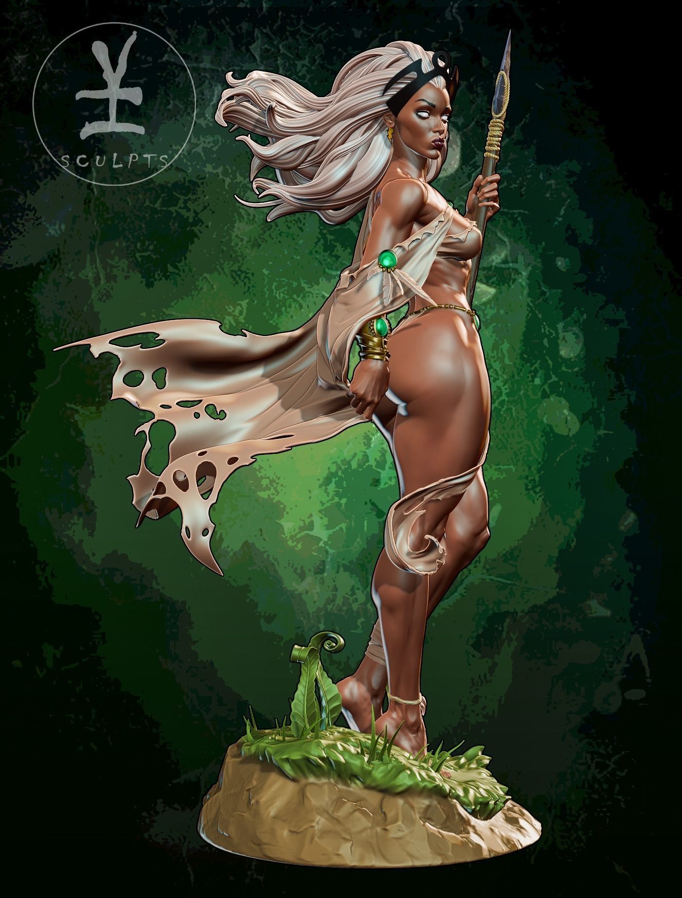 Storm Savage land with NSFW 3D print model_3