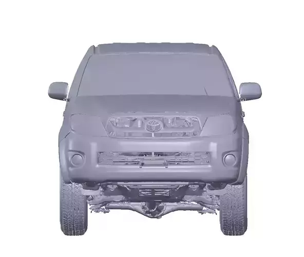 Toyota Hilux 2006 - 2011 3d scan