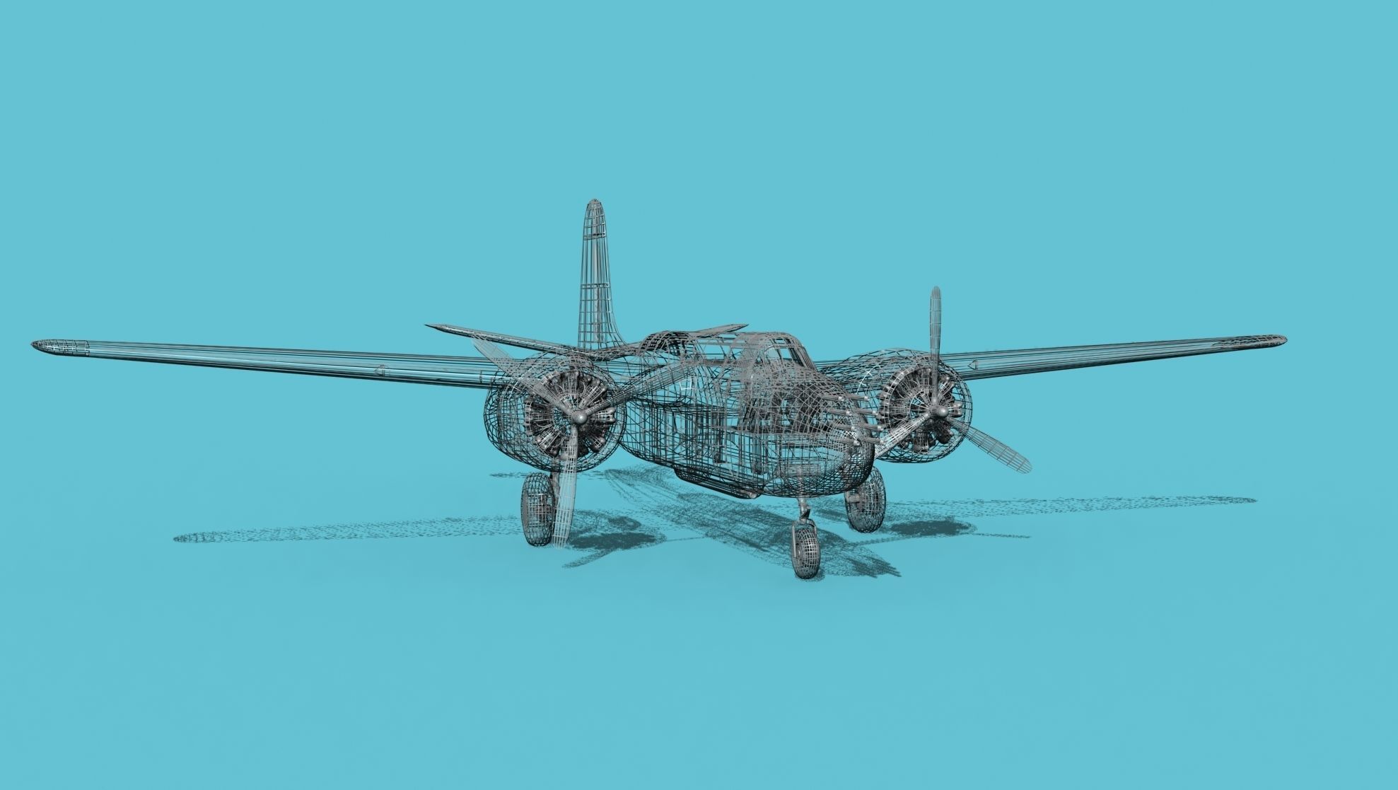Douglas P70 Night Hawk V00 3D model_14