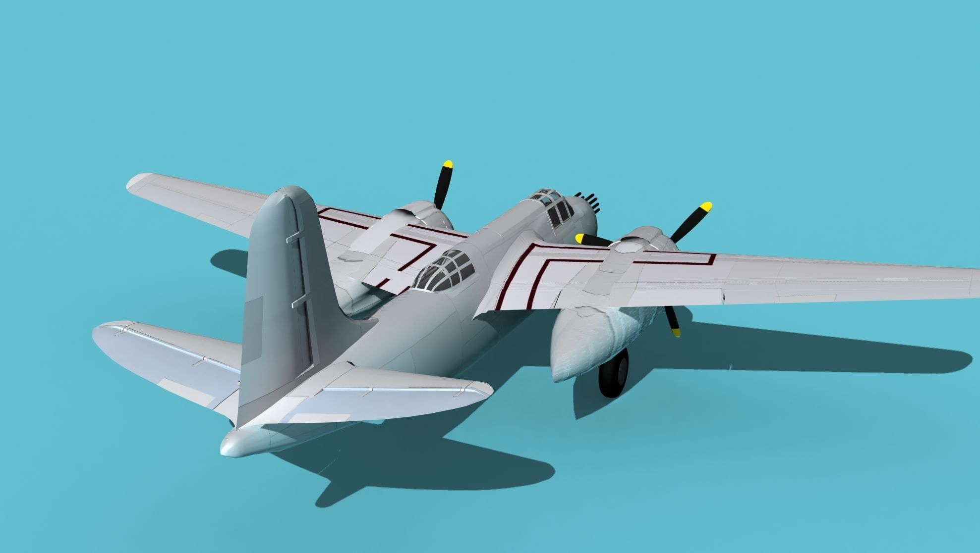 Douglas P70 Night Hawk V00 3D model_6