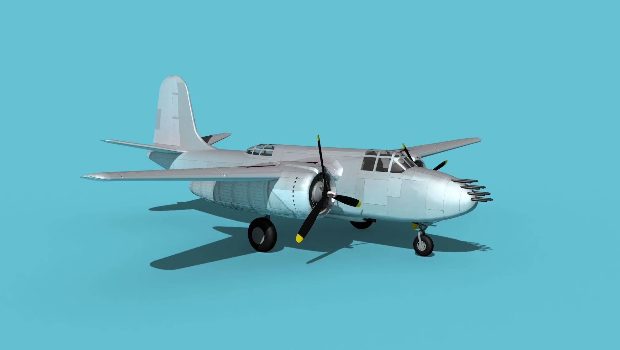 Douglas P70 Night Hawk V00 3D model_3