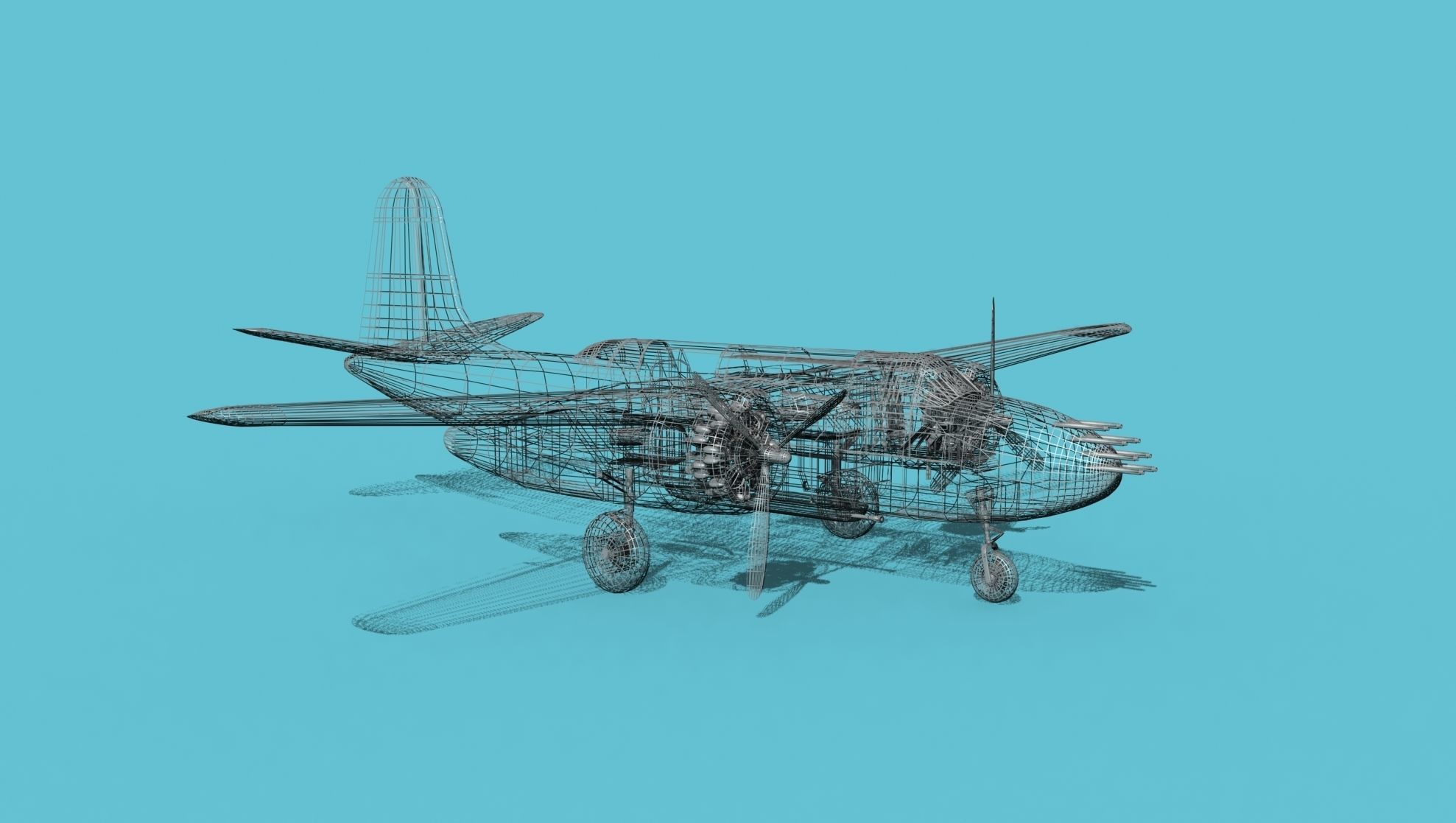 Douglas P70 Night Hawk V00 3D model_15