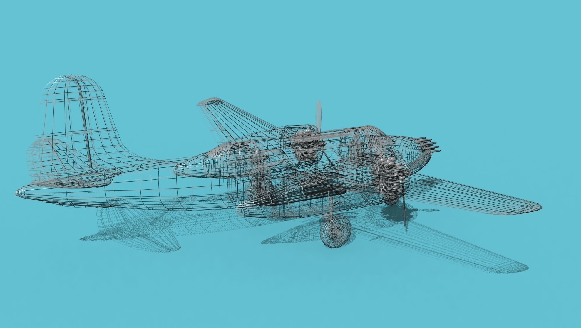 Douglas P70 Night Hawk V00 3D model_17