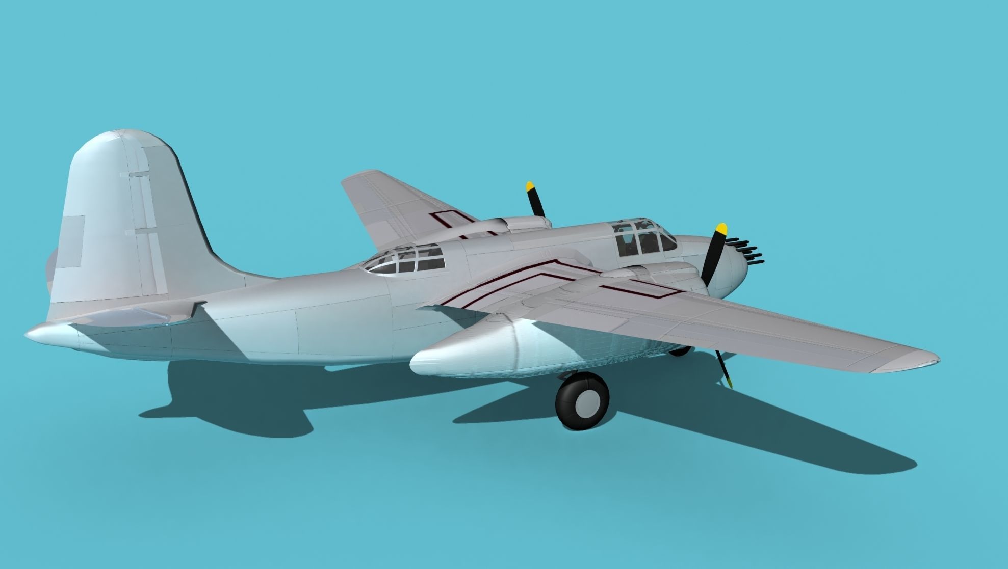 Douglas P70 Night Hawk V00 3D model_5