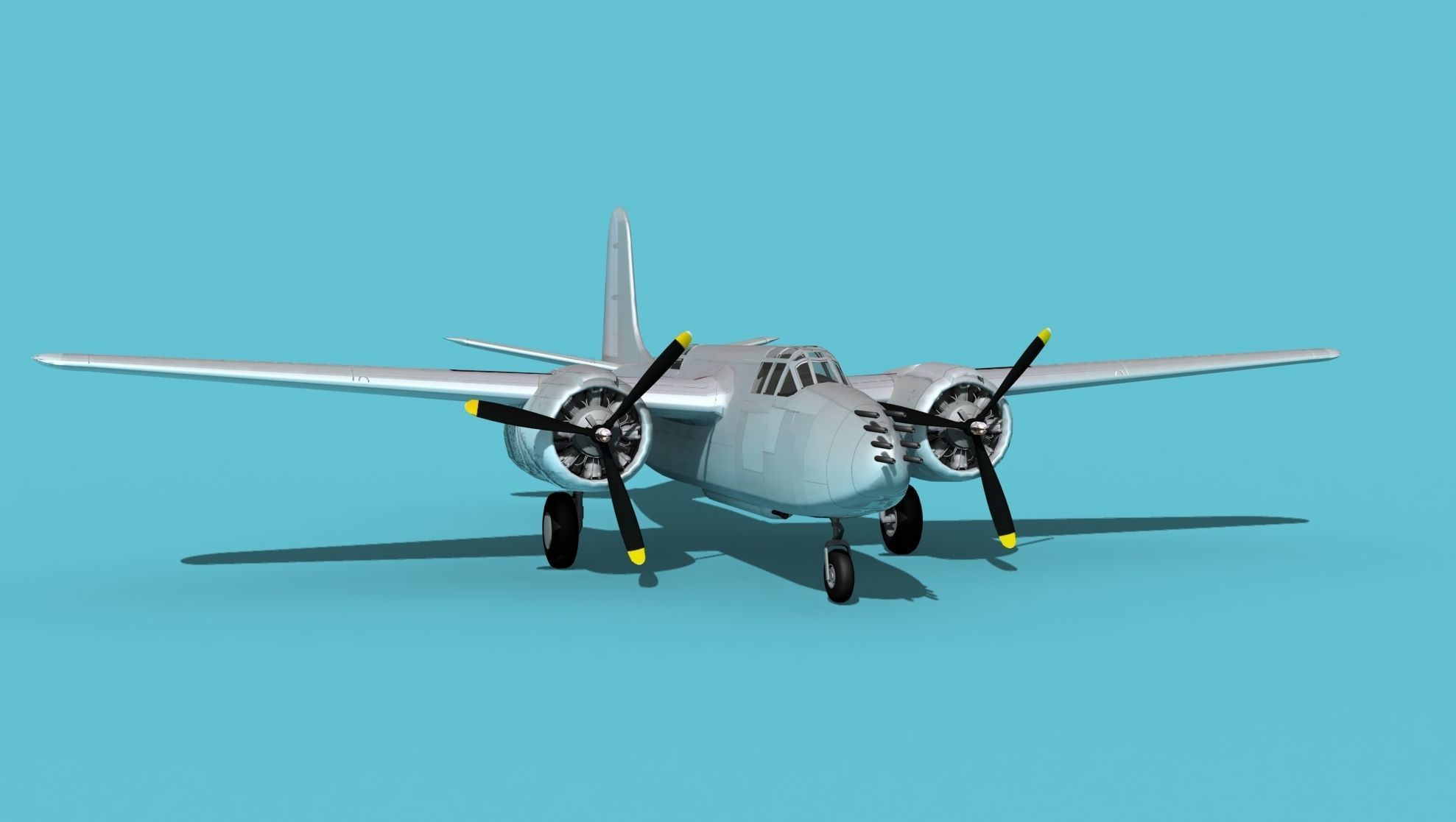 Douglas P70 Night Hawk V00 3D model_2