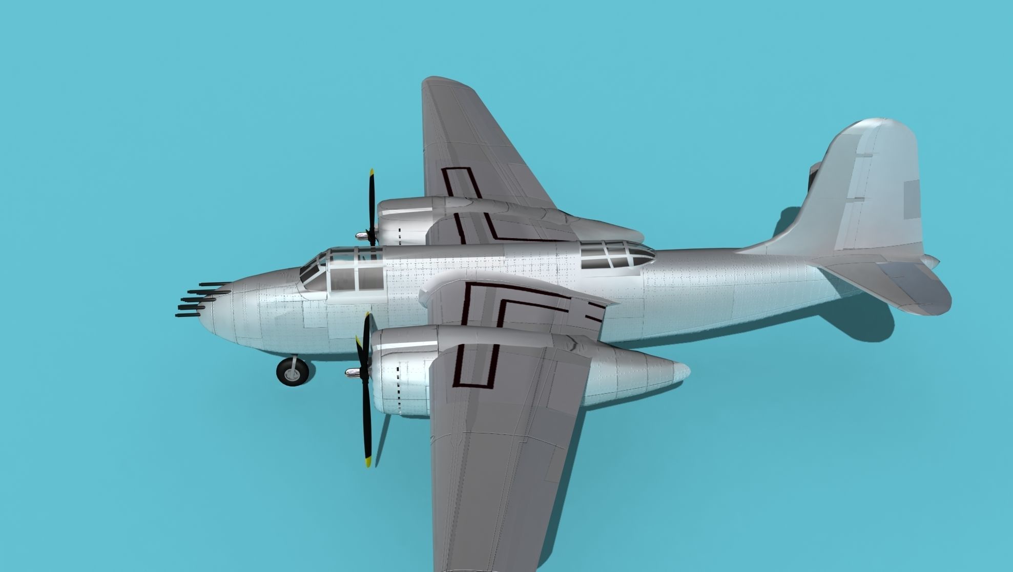 Douglas P70 Night Hawk V00 3D model_9