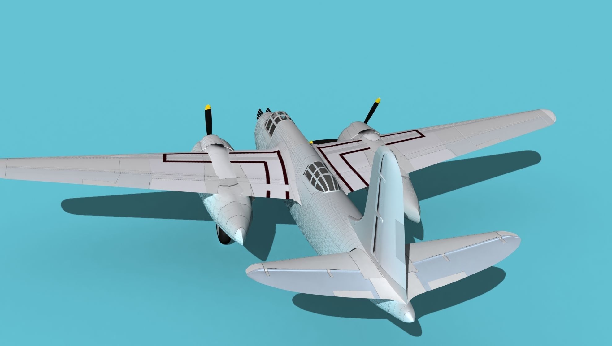 Douglas P70 Night Hawk V00 3D model_7