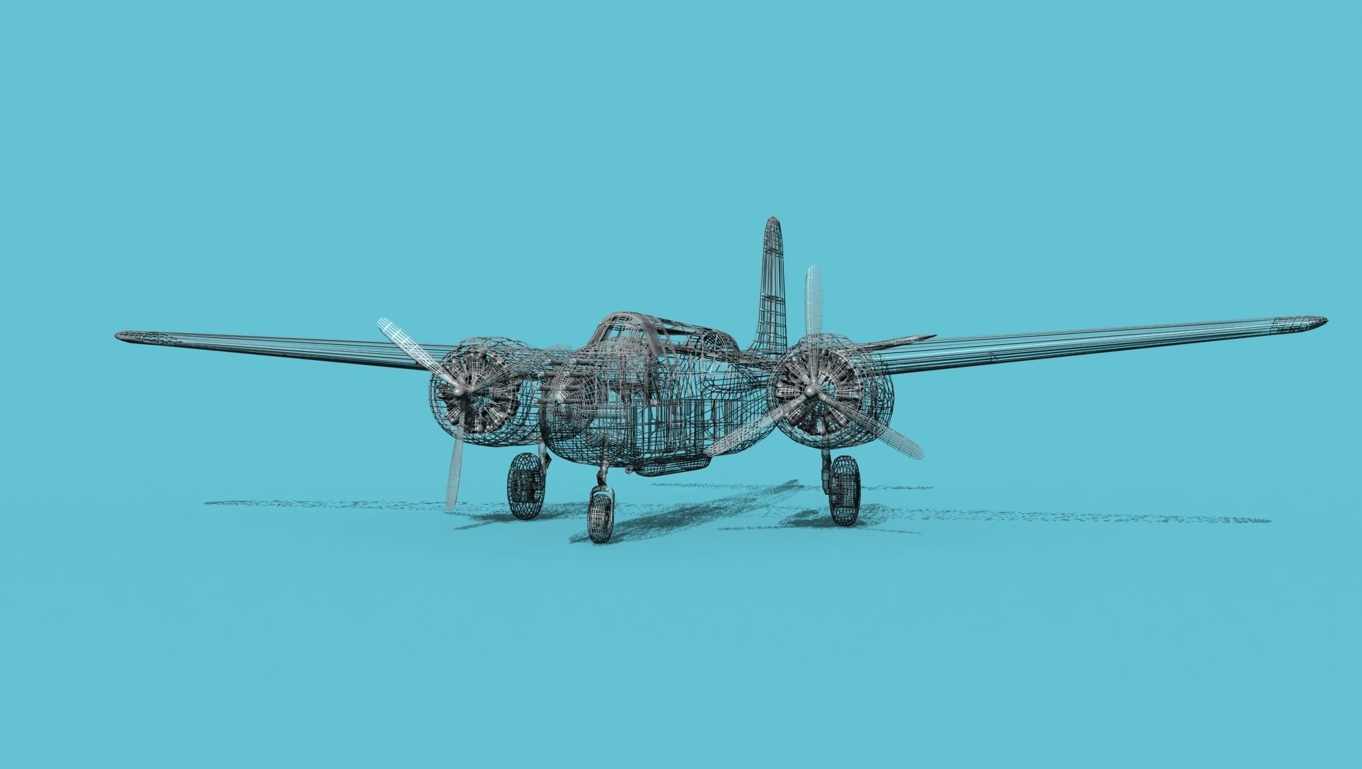 Douglas P70 Night Hawk V00 3D model_13