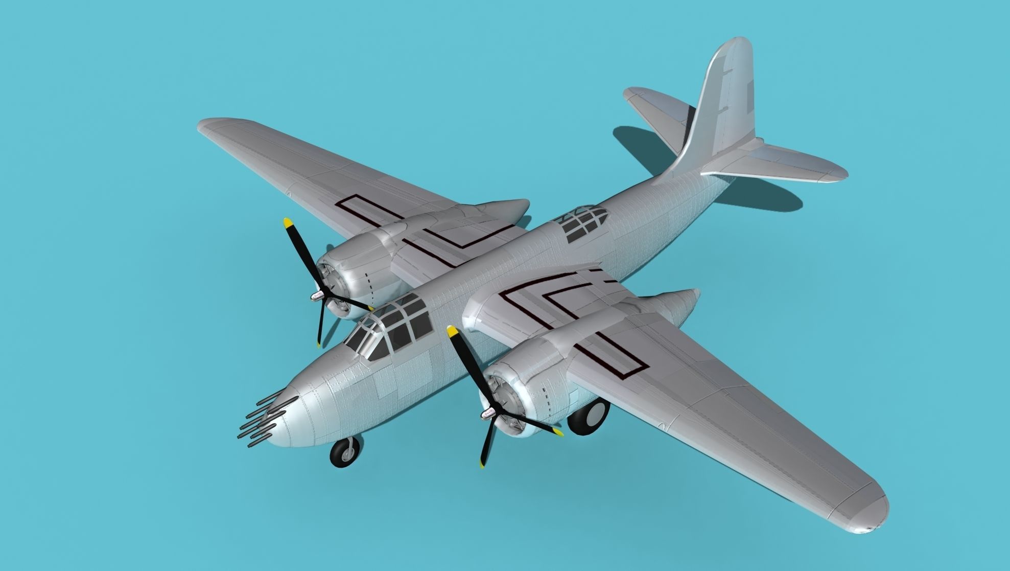 Douglas P70 Night Hawk V00 3D model_10