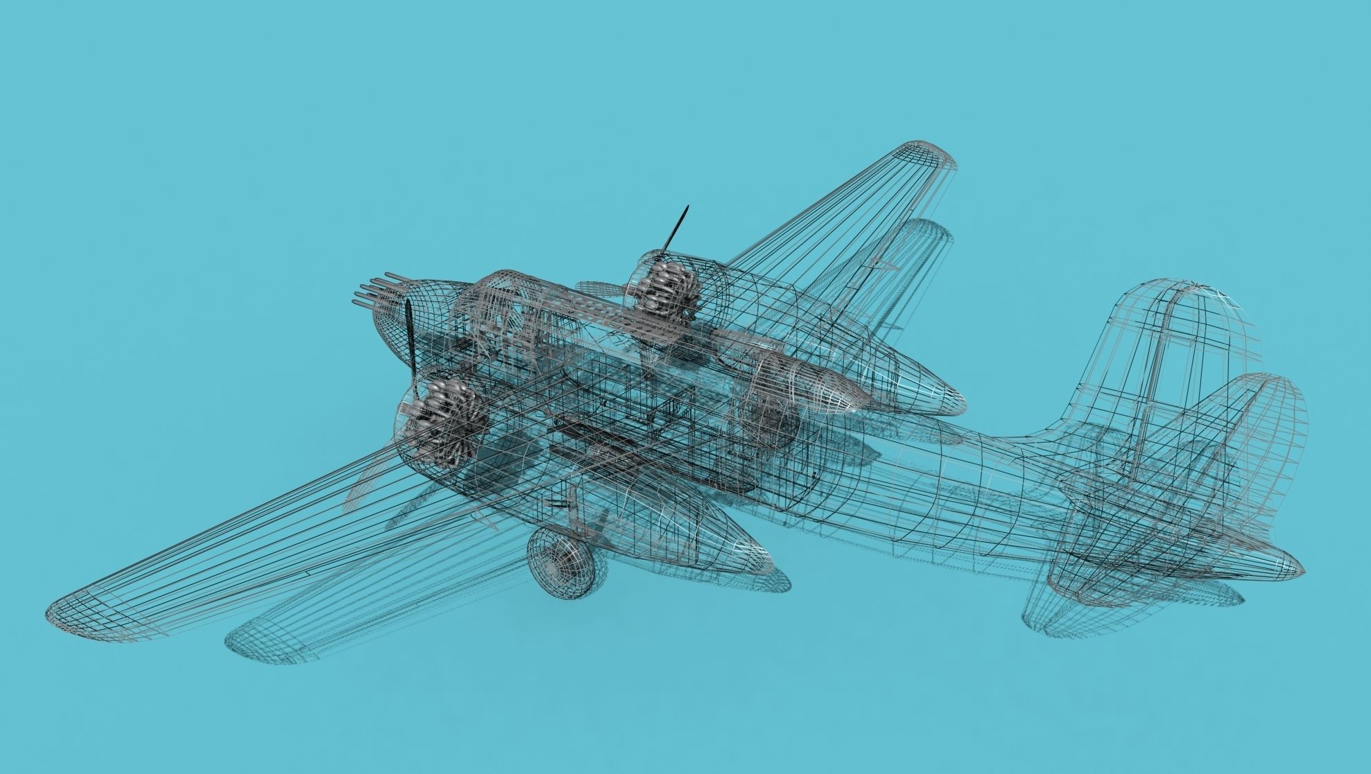 Douglas P70 Night Hawk V00 3D model_20