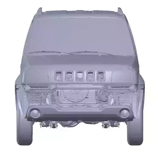 Suzuki Jimny 3rd Gen 3d scan 3D model