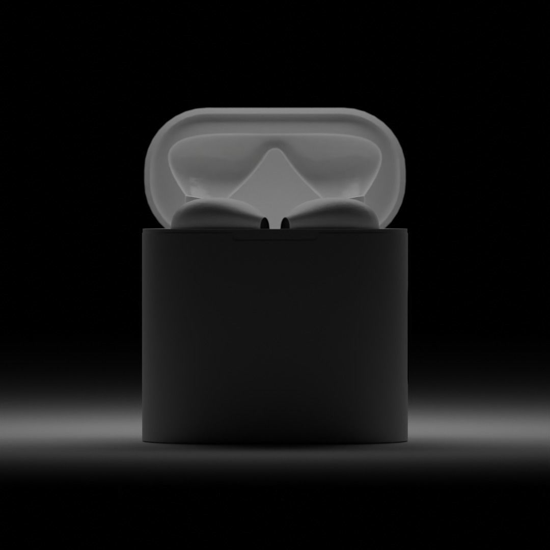 EarPhone Haylou Moripods TWS 3D model_4