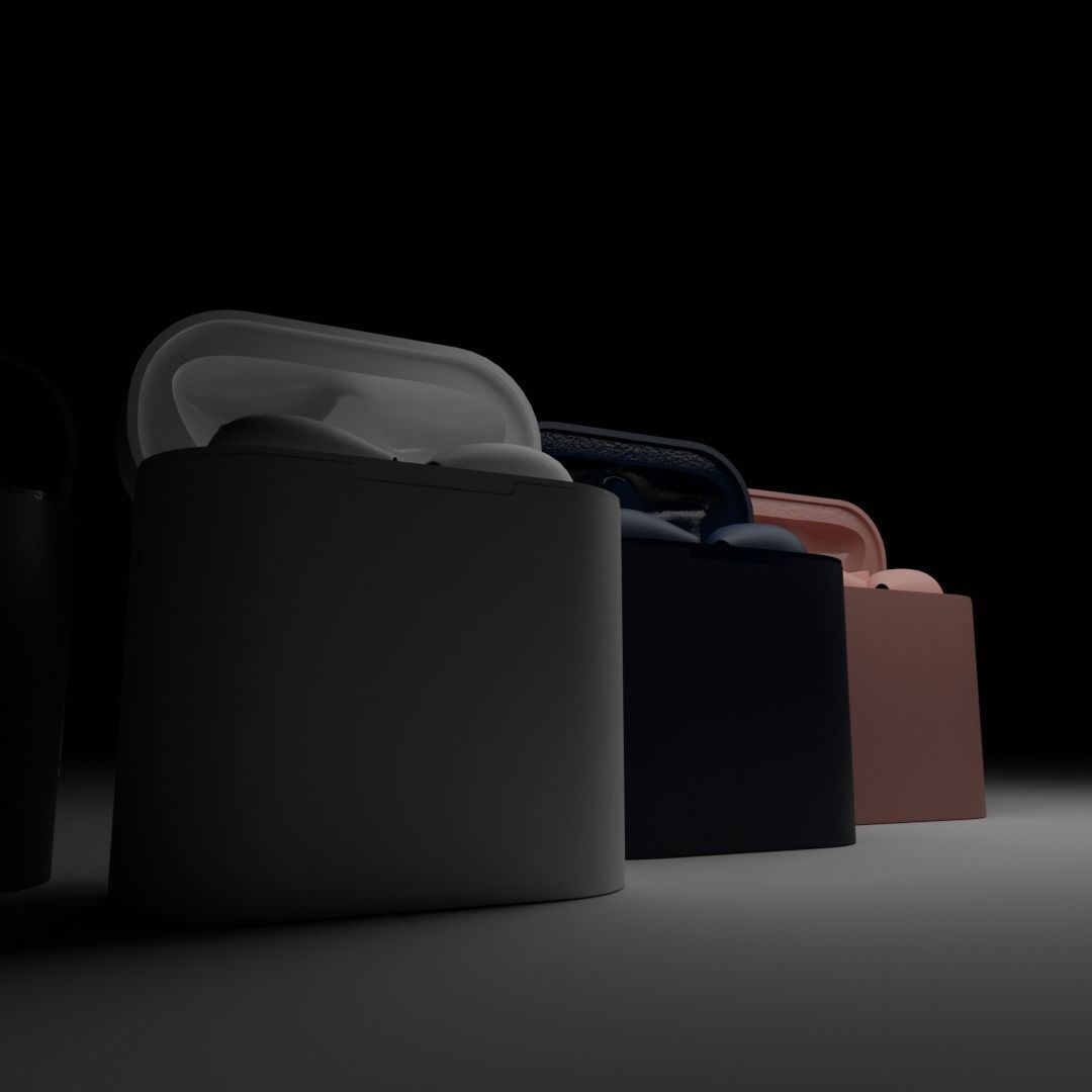 EarPhone Haylou Moripods TWS 3D model_1