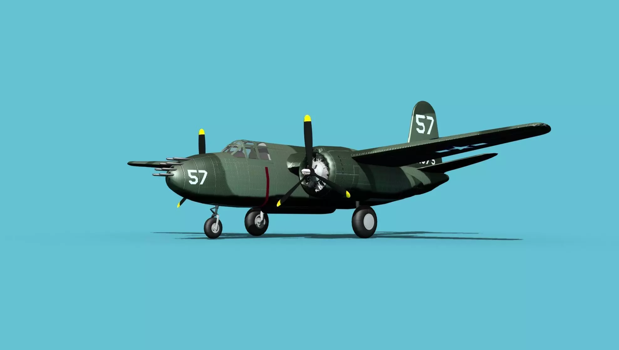Douglas P70 Night Hawk V01 3D model