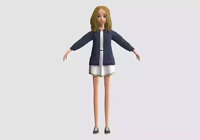 young blond teenager 