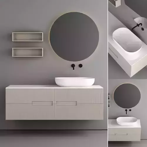 Modern Bathroom Cabinet  no 134