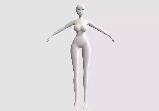 curvy female body 