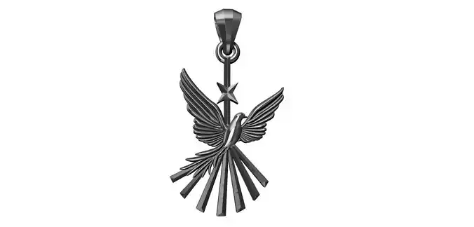 Holy Spirit Rays - Espirito Santo 3D print model