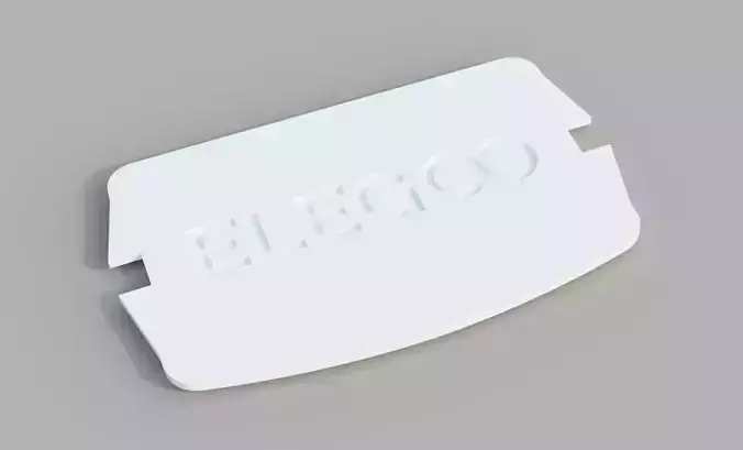 Vat cover for Elegoo Mars 3 with logo 3D print model 3D print model