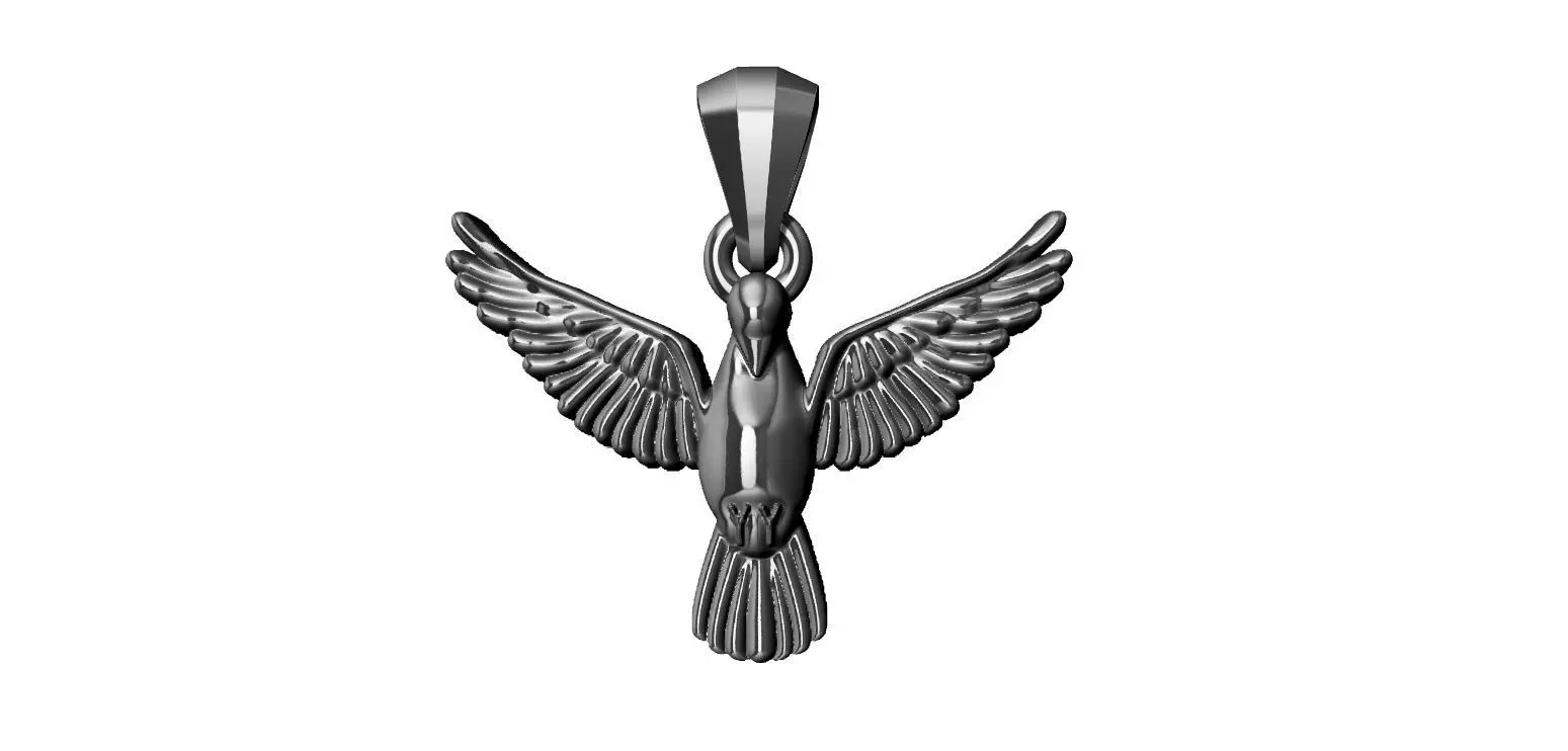 Holy Spirit - Pomba Espirito Santo 3D print model