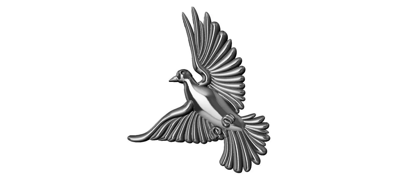 Holy Spirit Flying 3D print model