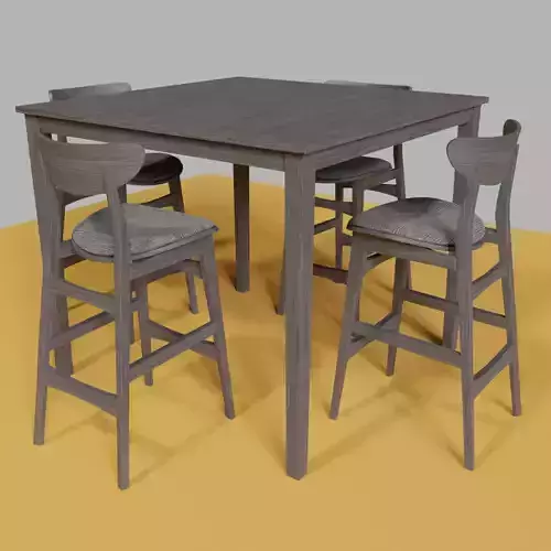 Counter Height Table with Chairs