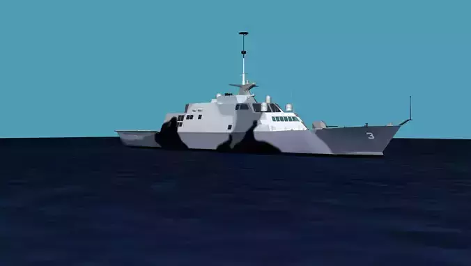 Freedom Class Blk 1 LCS-3 USS Fort Worth