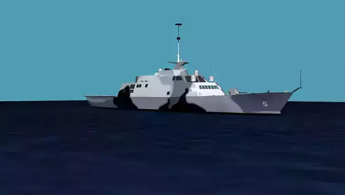 Freedom Class Blk 1 LCS-5 USS Milwaukee