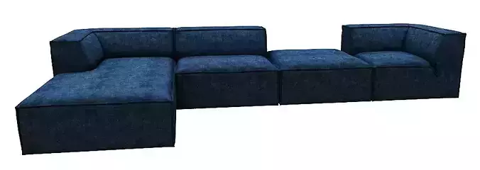 Sofa L Type seater corner and chaise lounge and center