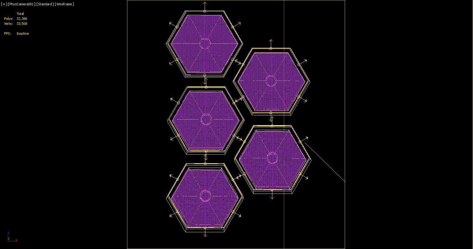 Decorative moss  Low-poly 3D model_4