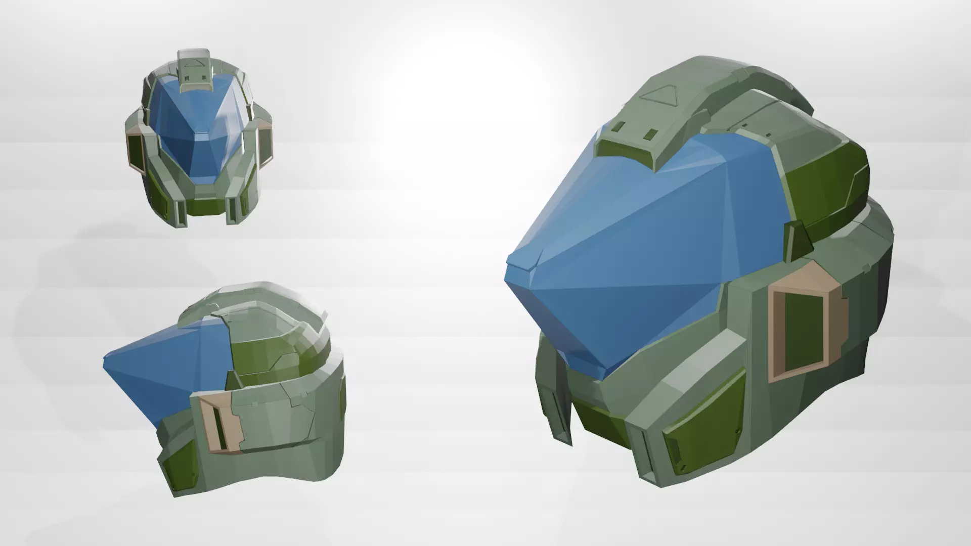 Nomad Head MK1 Free 3D print model_0