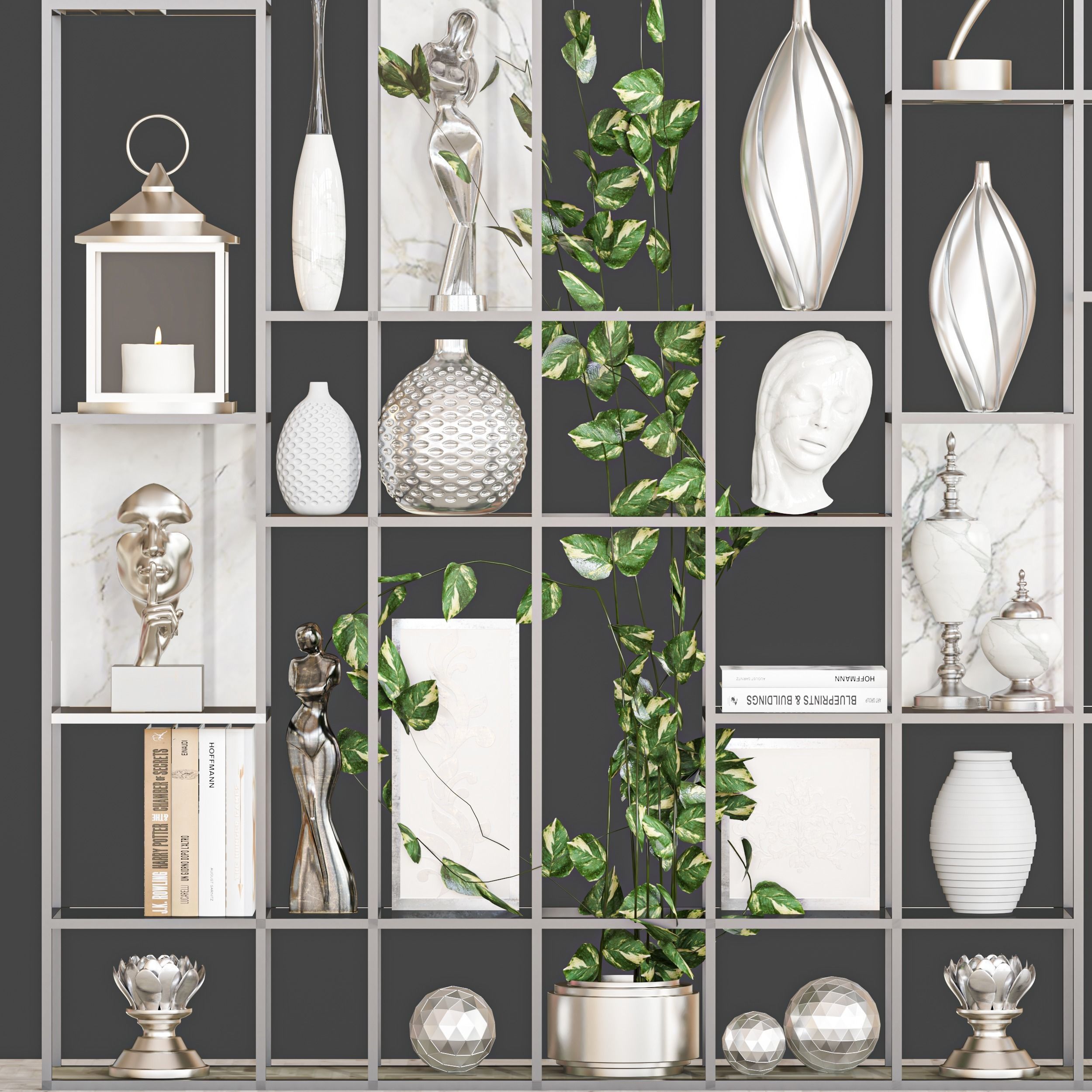 decorative set 47 3D model_1