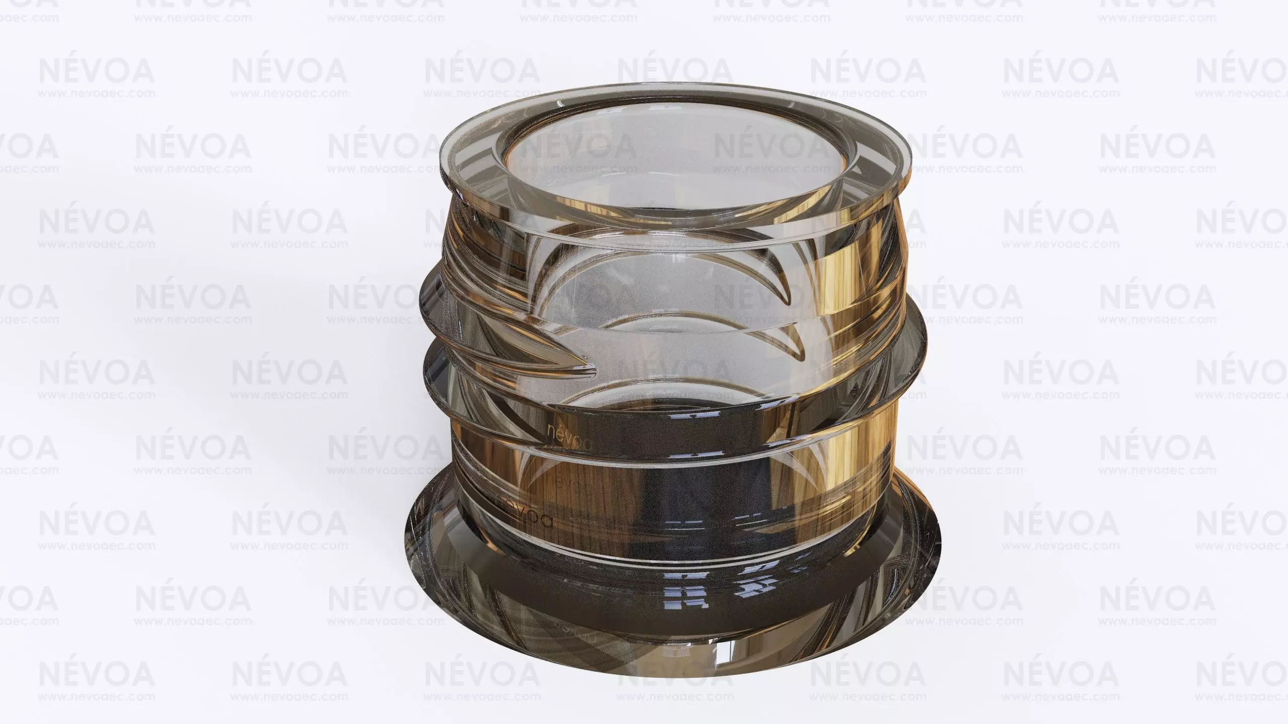 Neck finish - SP 200 - 28 BDF - voluntary standard 3D model