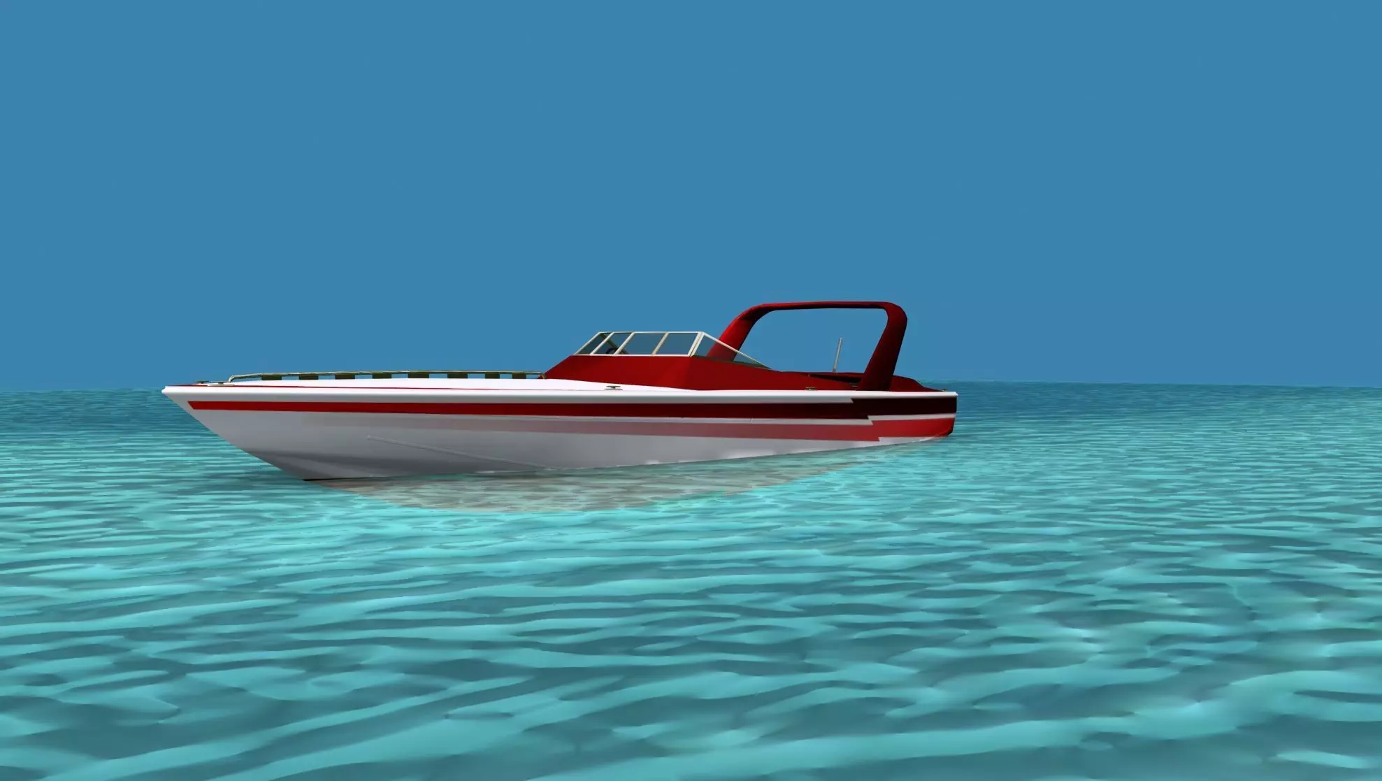 Phazer 38 Cigarette Boat V01 3D model_0