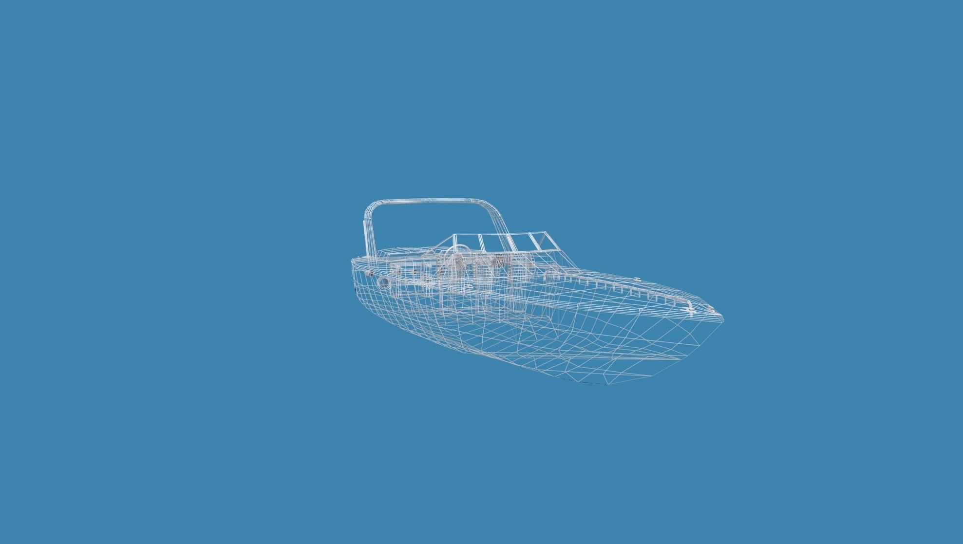 Phazer 38 Cigarette Boat V01 3D model_12