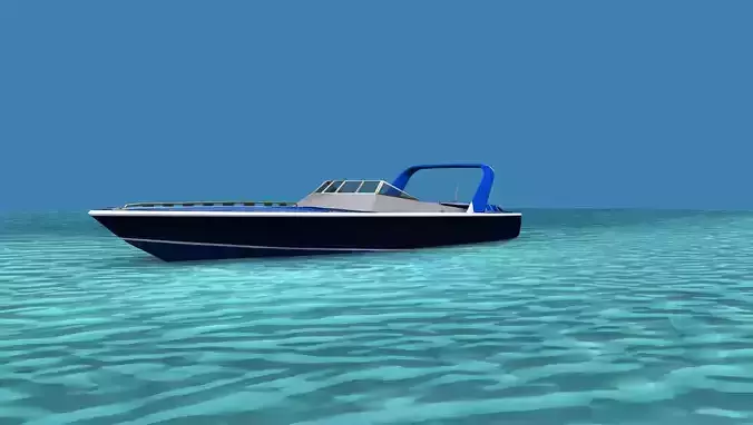 Phazer 38 Cigarette Boat V02