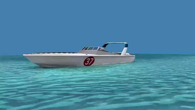 Phazer 38 Cigarette Boat V06