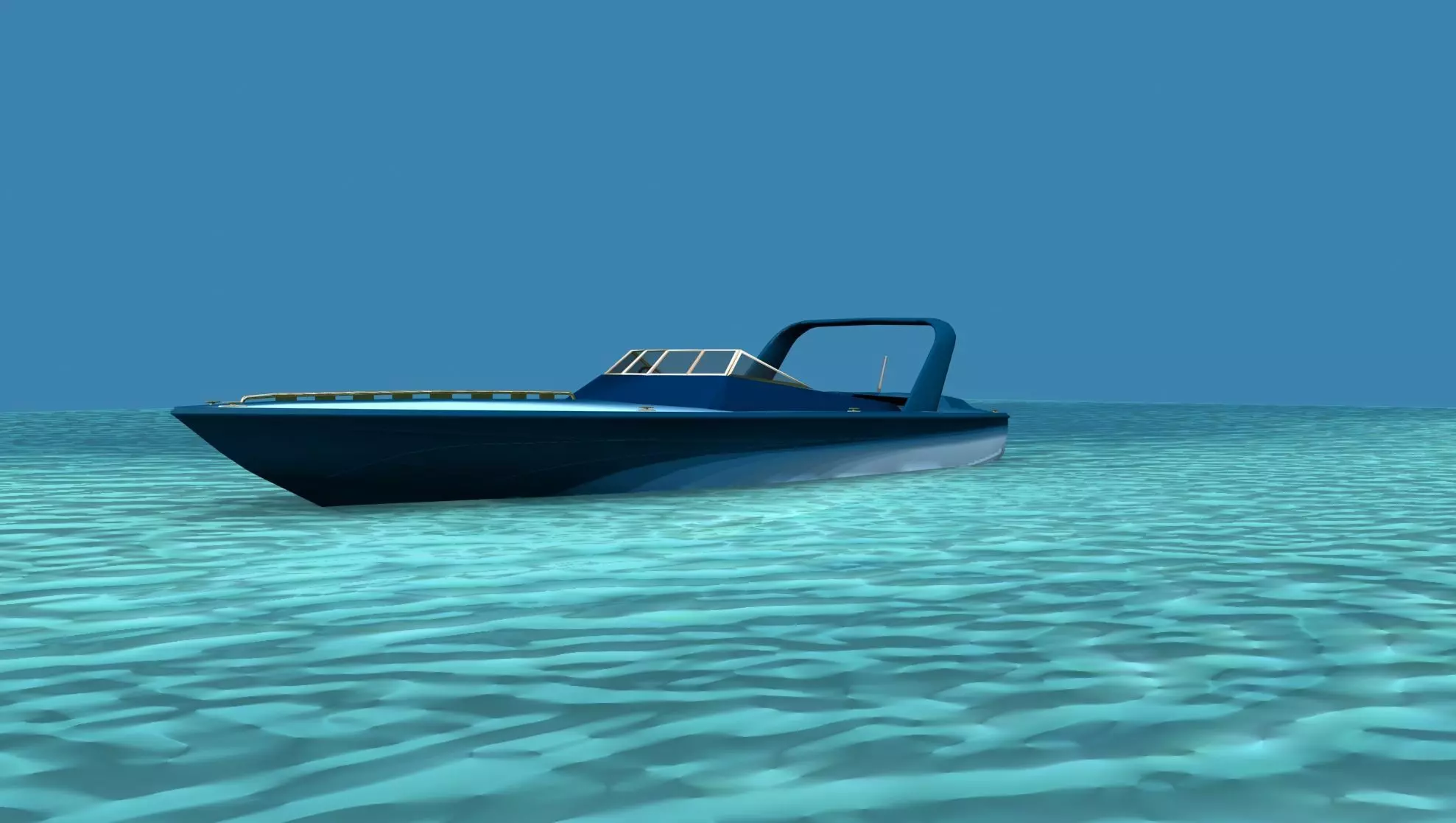 Phazer 38 Cigarette Boat V07 3D model_0