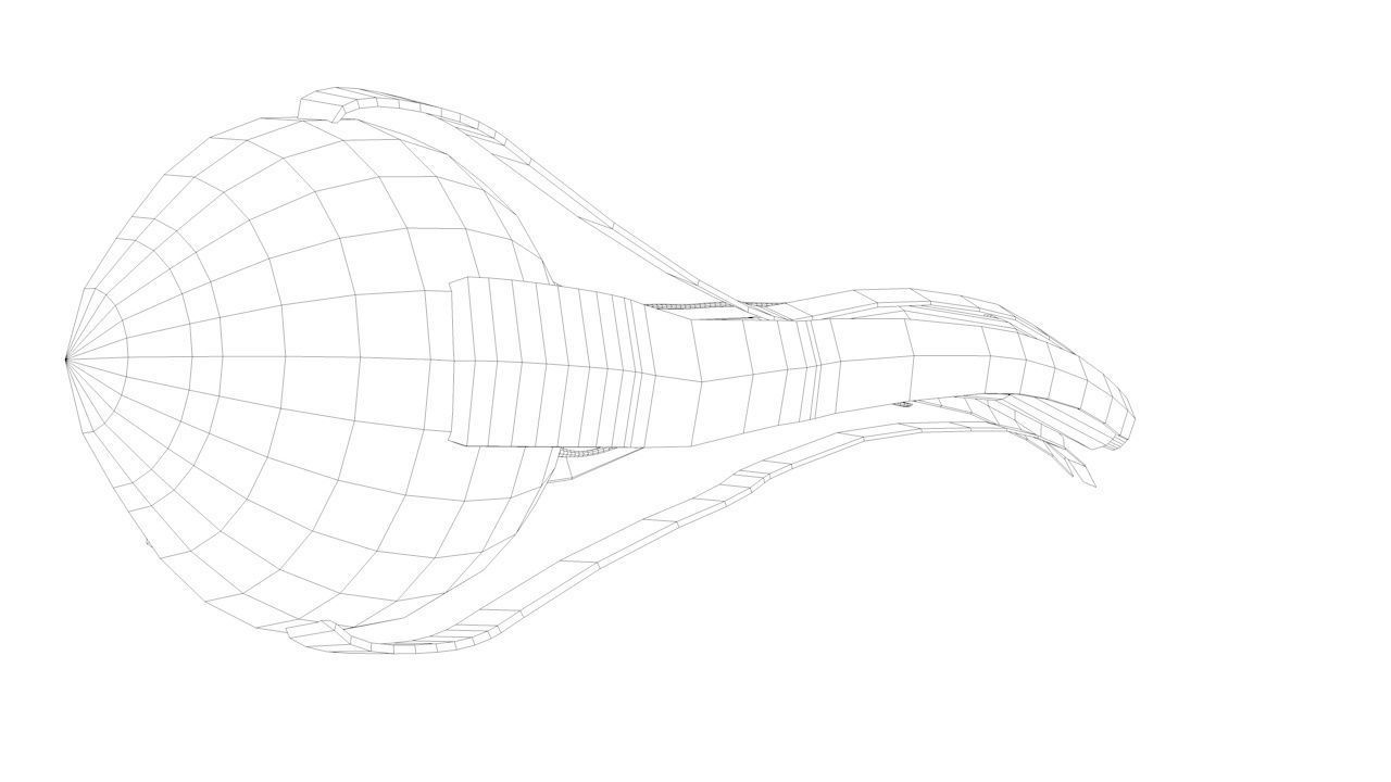 Eye anatomy cross section - inner structure Low-poly 3D model_12