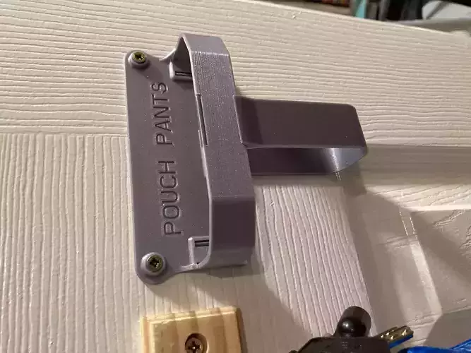 Pouch Pants - Holder for security key pouch 3D print model