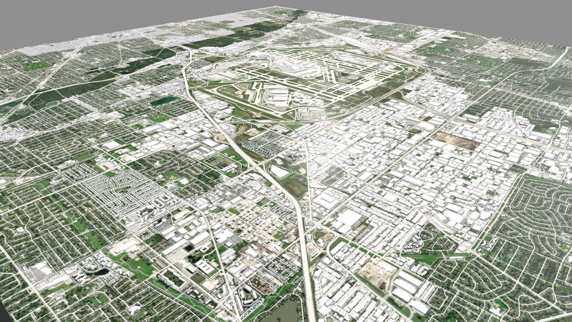 Chicago OHare International Airport ORD 3D model_11