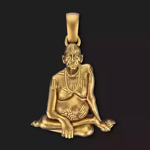 Swami Samarth Pendent 3D print model