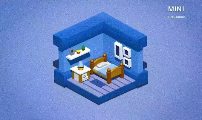 Small cubic home