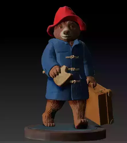 Paddington Bear  3D print model