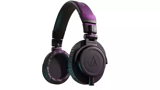 Audio Technica ATH-M50x 3D model