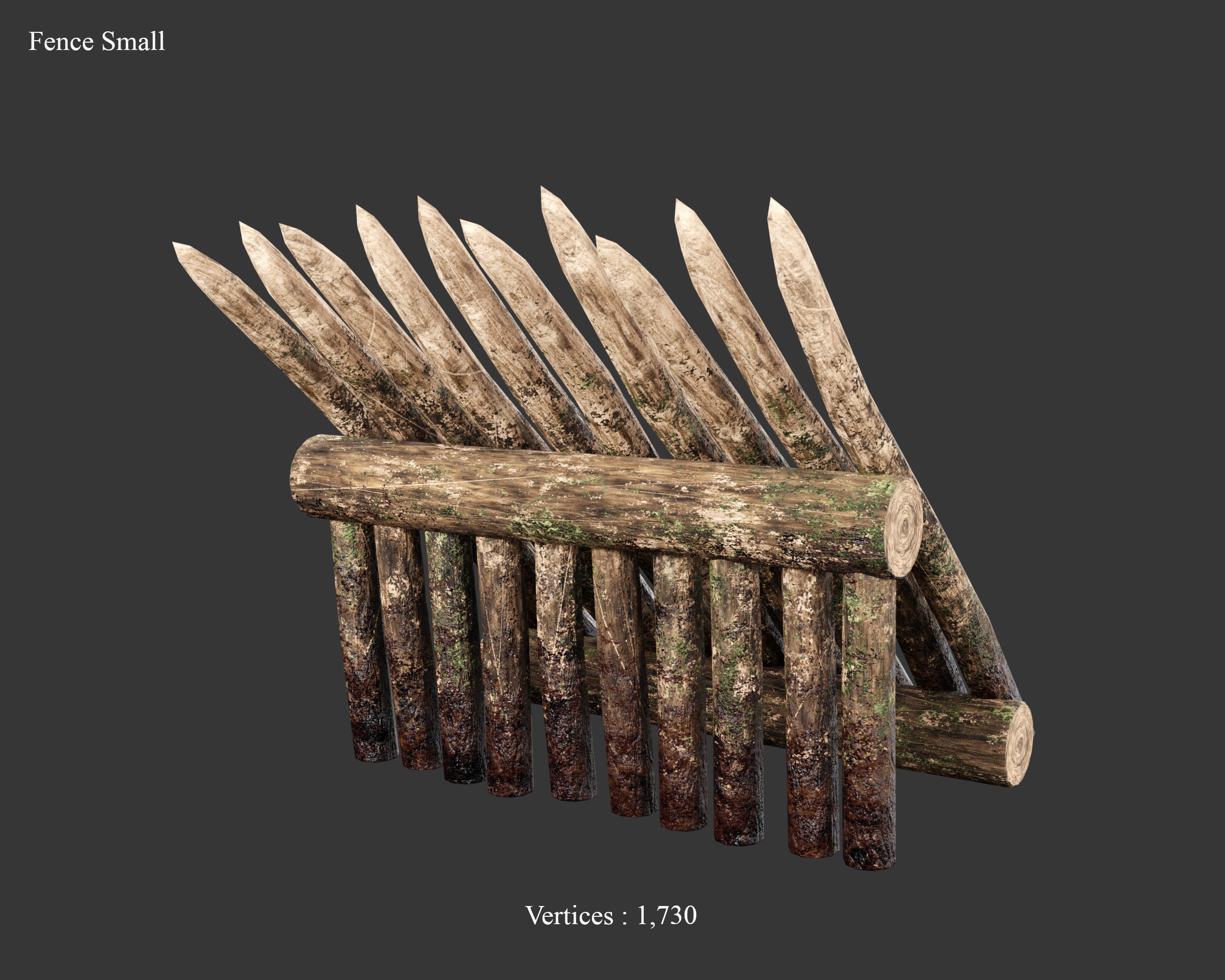 Medieval Collection Defense Spiked Walls _16