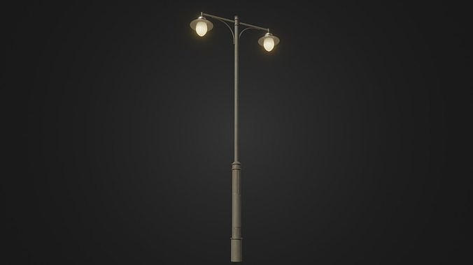 Street Light 23 Low-poly 3D model