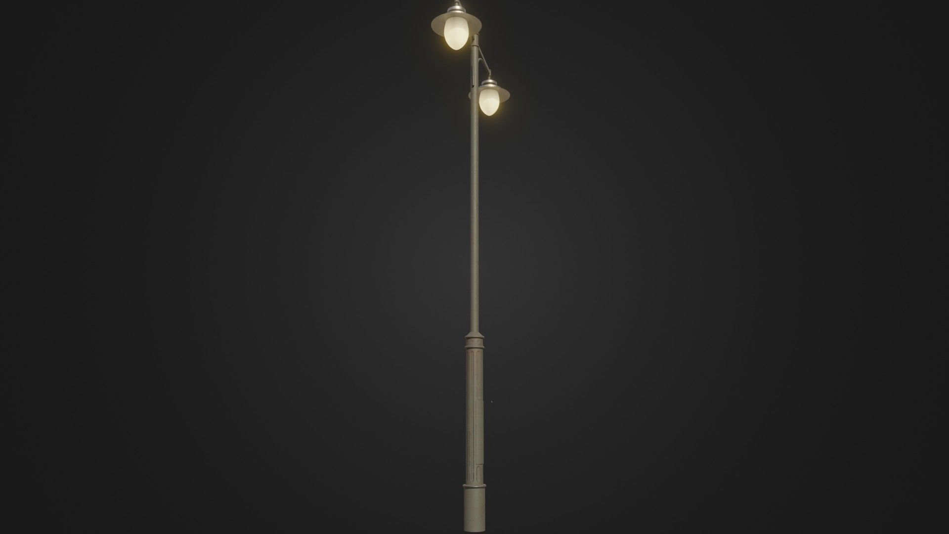 Street Light 23 Low-poly 3D model_6