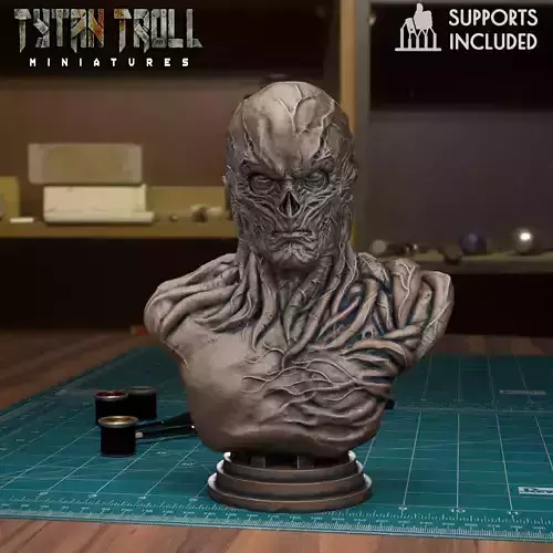Vecna Bust 50mm - Pre-Supported